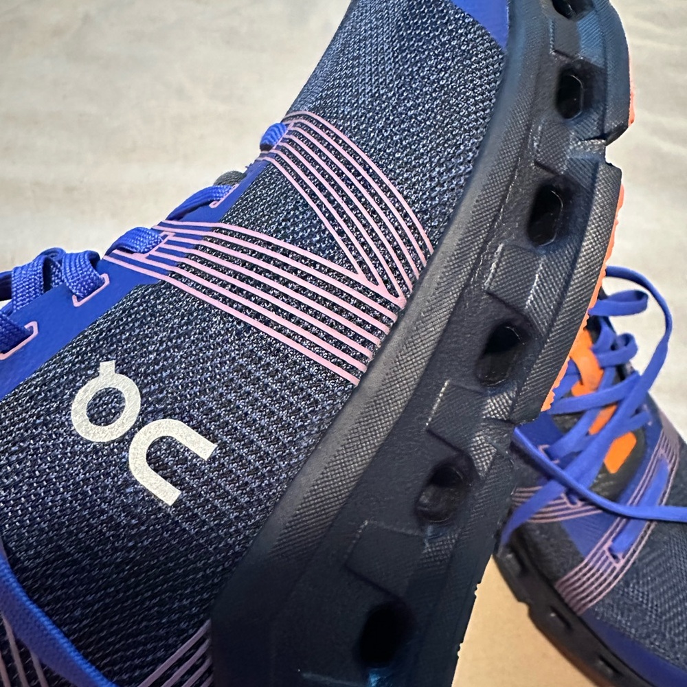 On Running Women's Sneakers - Blue and Pink